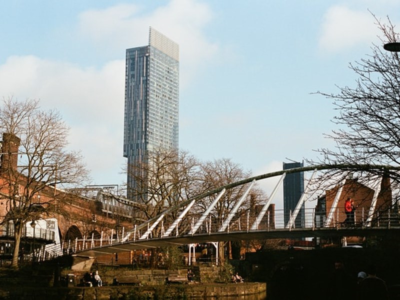 Cityscape shot of Manchetser