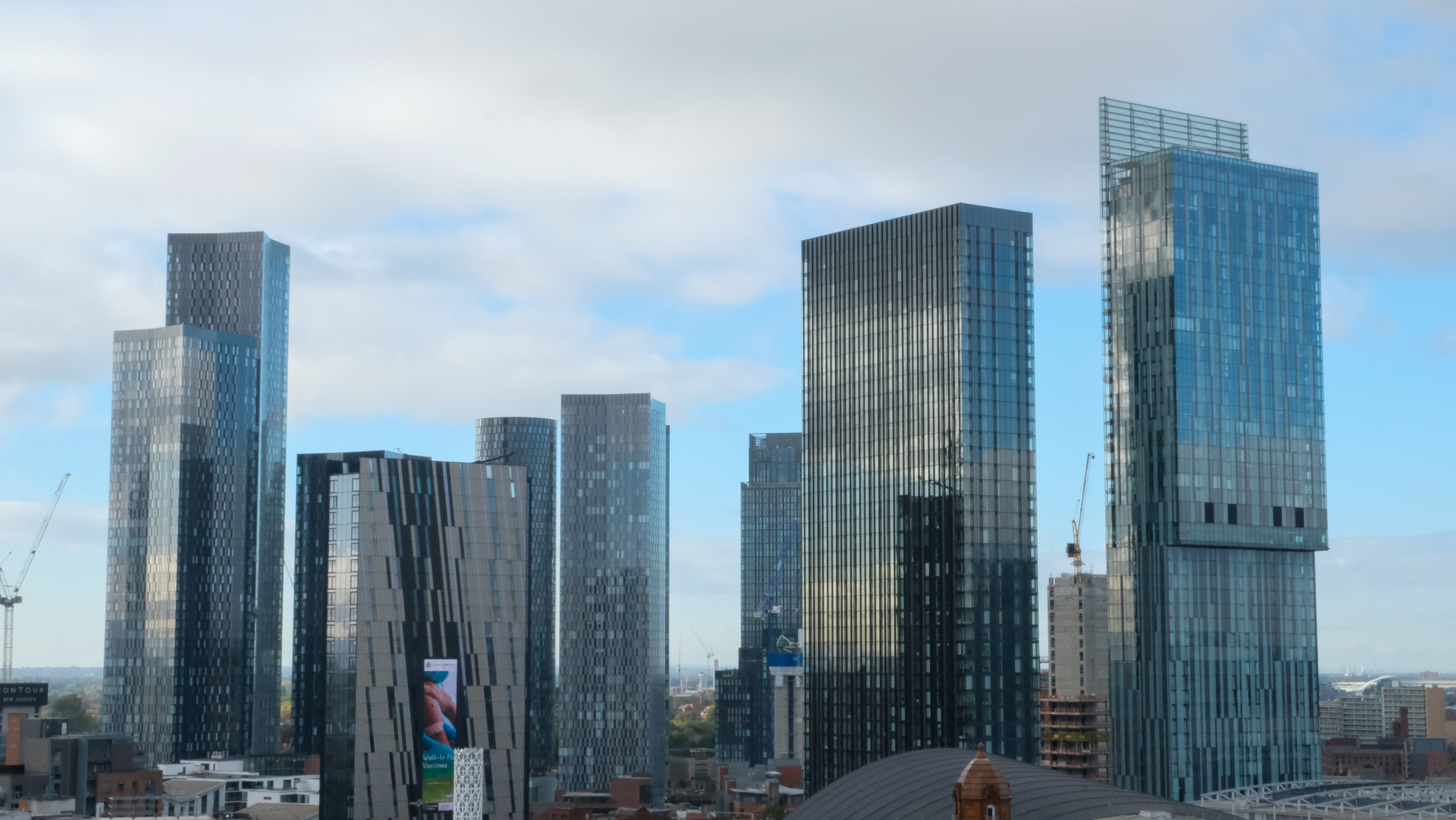 Manchester skyline